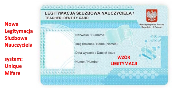 Nowa Legitymacja służbowa nauczyciela 2024