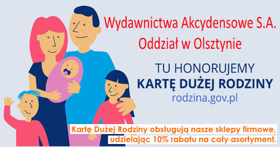 Jesteśmy partnerem Karty Dużej Rodziny - zyskaj rabat