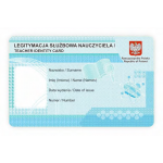Legitymacje nauczyciela