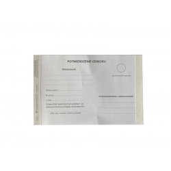 KPA-5-S/JEDN/P – Potwierdzenie odbioru KPA