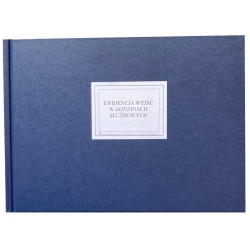 Ewidencja wyjść w godzinach służbowych, A4 poziom