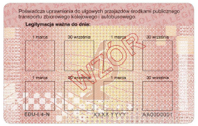 Nowa legitymacja szkolna ucznia EDU-I/4-N