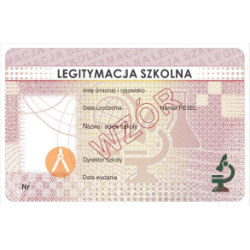 Blankiet EDU-I/3-N - Legitymacja szkolna