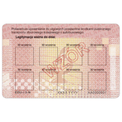 Blankiet EDU-I/3-N - Legitymacja szkolna