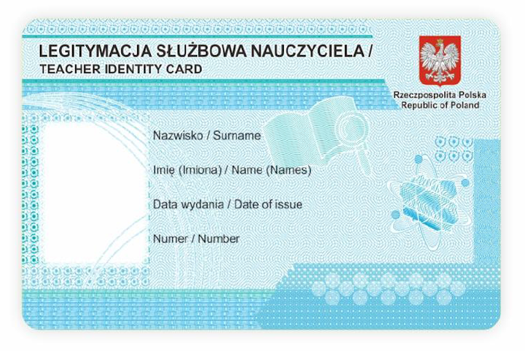 Nowa legitymacja nauczyciela
