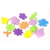 Ozdoba - Naklejki z pianki PVC- stokrotki KSPI-021