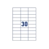 Naklejka AVERY Economy 70x29,7 mm (30) biała
