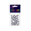 Ozdoba - Ruchome oczy KSOC-004, 8 mm, 36 sztuk