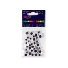 Ozdoba - Ruchome oczy owalne KSOC-006 mix 36 sztuk