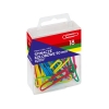 Spinacz biurowy kolorowy duży 18 sztuk R-50
