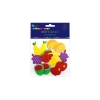 Ozdoba - Naklejki z filcu 3D owoce, KSFI-027
