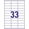 Naklejka AVERY Economy 70x25,4 mm (33) biała