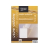 Papier ozdobny A4 120 g/m2 PŁÓTNO biały