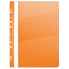 Skoroszyt plastikowy A4 PCV 4-otworowy pomarańcz