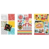 Blok kreatywny A4 z naklejkami Folk II