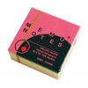 Notes przylepny kubik 76x76 neonowy (320 kartek)