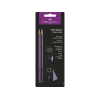 Zestaw FABER CASTEL Sparkle fioletowo/czarny
