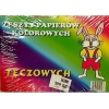 Zeszyt papierów kolorowych A4 7 kartek tęczowe