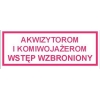Tabliczka informacyjna (4,00)