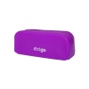 STRIGO - Piórnik silikonowy prostokątny fioletowy