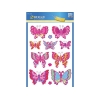 Naklejka AVERY Glitter A5 motylki 53250
