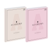 Brulion A4 96 kartek kratka ACADEMY Pastel 90 g