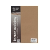 Karton ozdobny A4 230 g/m2 KRAFT ciemnobeżowy