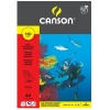Blok techniczny A4 10 kartek kolorowy CANSON
