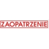 Tabliczka Zaopatrzenie duża.