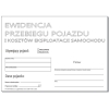 P-6 Ewidencja przebiegu pojazdu i kosztów,