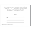 P-10 Karty przychodów pracowników, format A5,