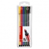 Pisaki STABILO Pen 68 komplet 6 sztuk.