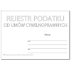 P-21 Rejestr podatku do umów cywilnoprawnych,