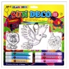 Farby witrażowe SUN DECO Amos SD10B6-D2 6+3 wzory