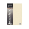 Karton wizytówkowy A4 230/240g/m2 CZERPANY kremo-