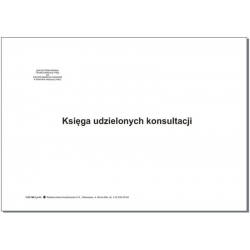 Lp-44 Książka udzielonych konsultacji,