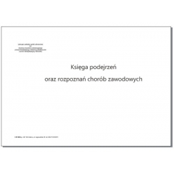 Lp-45 Księga podejrzeń oraz rozpoznań chorób