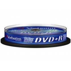 Płyta DVD+R VERBATIM 4,7GB x16 Cake 10 sztuk