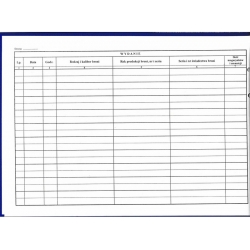 A-112 Książka wydawania-przyjmowania broni