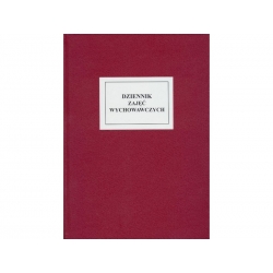 I/5 Dziennik zajęć wychowawczych, twarda oprawa,