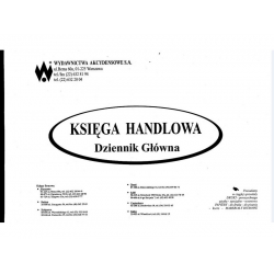 RN-27/200/W Księga handlowa 200 kartek pełna