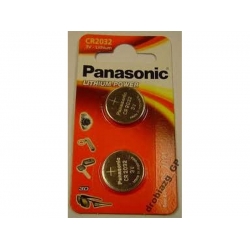 Bateria CR-2032 PANASONIC Lithium 3V 2 sztuki
