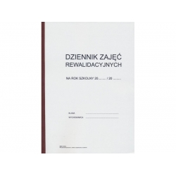 I/12a/2 Dziennik zajęć rewalidacyjnych,