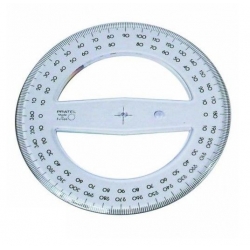 Kątomierz 360 stopni PRATEL 12 cm