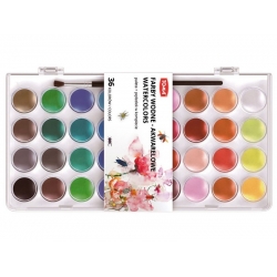 Farby wodne TOMA TO-730, 36 sztuk