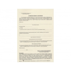 Lp-33/s/2022 Zaświadczenie lekarskie