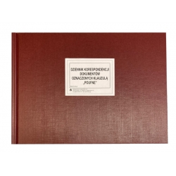 Wkt-101/1 Dziennik korespondencji dokumentów A4