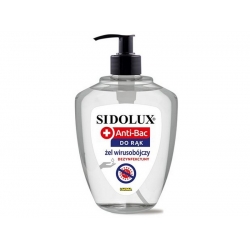 SIDOLUX Anti-Bac żel do dezynfekcji rąk 500ml