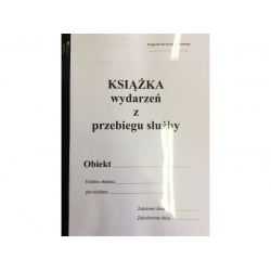 J-3940 Książka wydarzeń z przebiegu służby