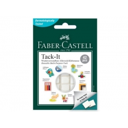 Masa klejąca FABER CASTELL TACK-IT 30 g biała